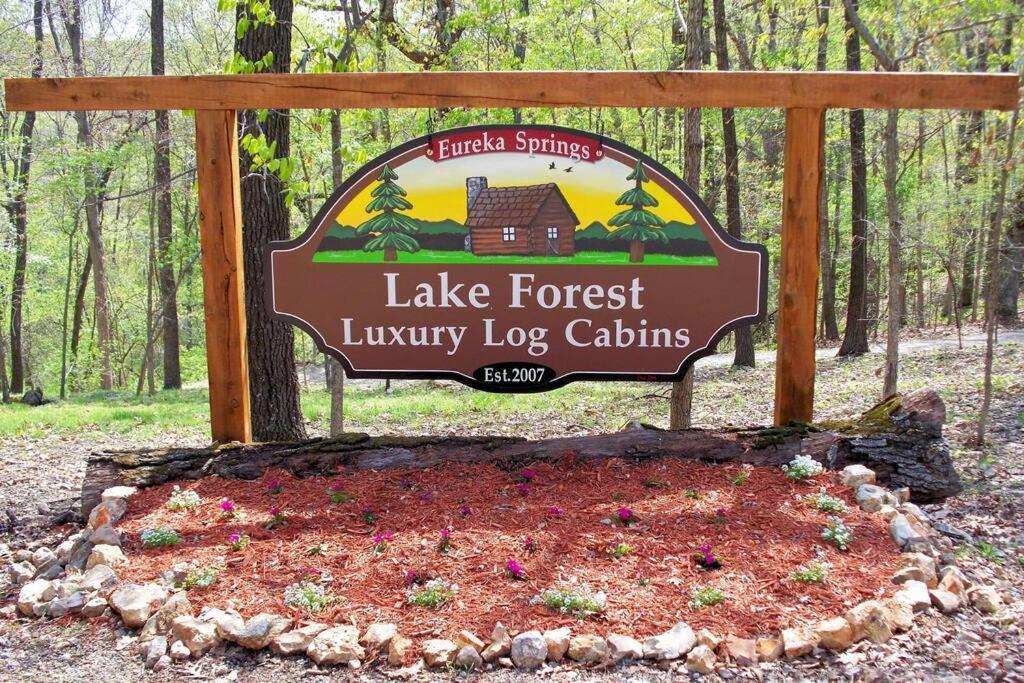 Secluded Cabin In The Woods! 1 Story Villa Eureka Springs Buitenkant foto