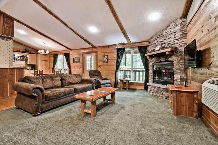 Secluded Cabin In The Woods! 1 Story Villa Eureka Springs Buitenkant foto